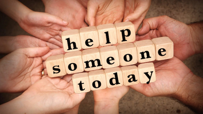 help someone today giving